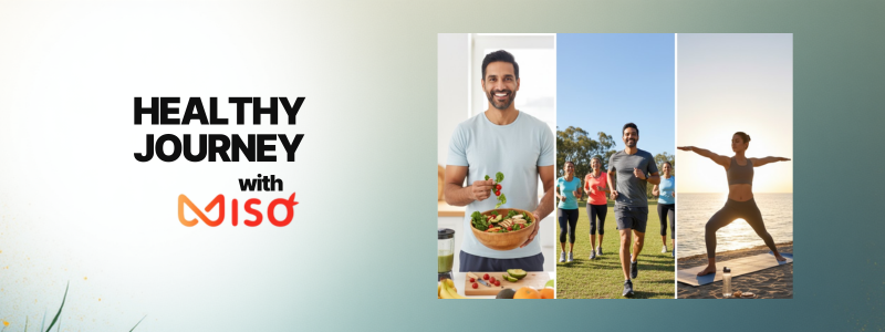 Devendra looking energetic, making healthy food choices, and enjoying an active lifestyle as part of his healthy transformation